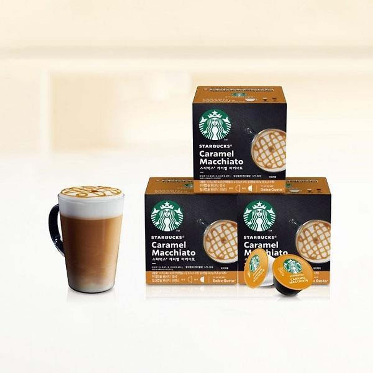 Starbucks® caramel macchiato by nescafé® dolce gusto® - 36 capsules, date 09/2024
