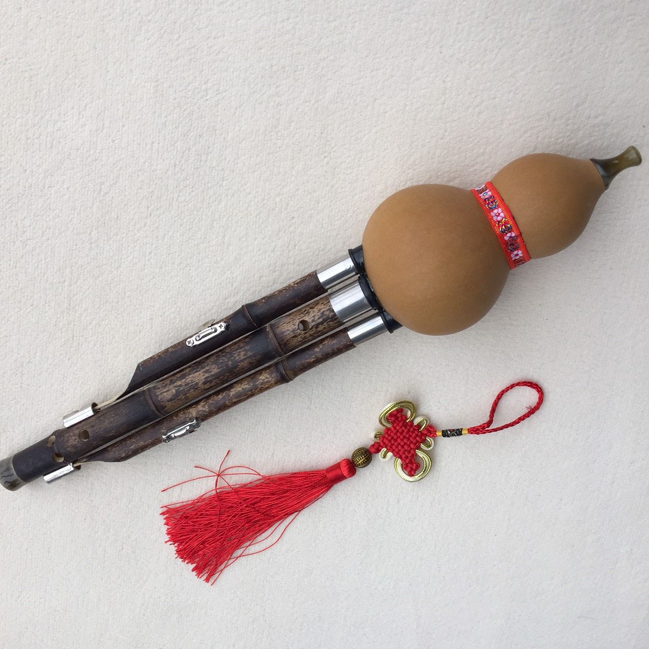 Sáo bầu thật thân trúc tím - SBTRT500k