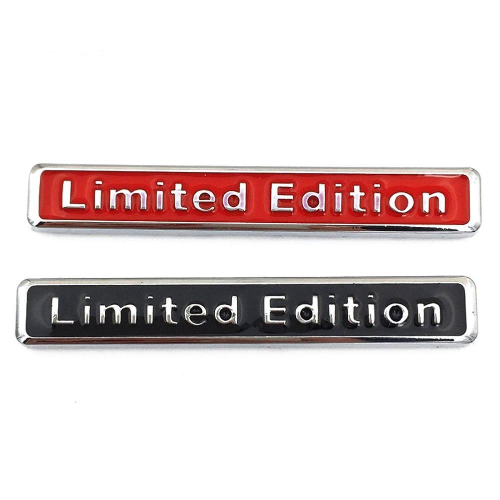 Logo Kim loại 3D chữ Limited Edition Phiên bản giới hạn