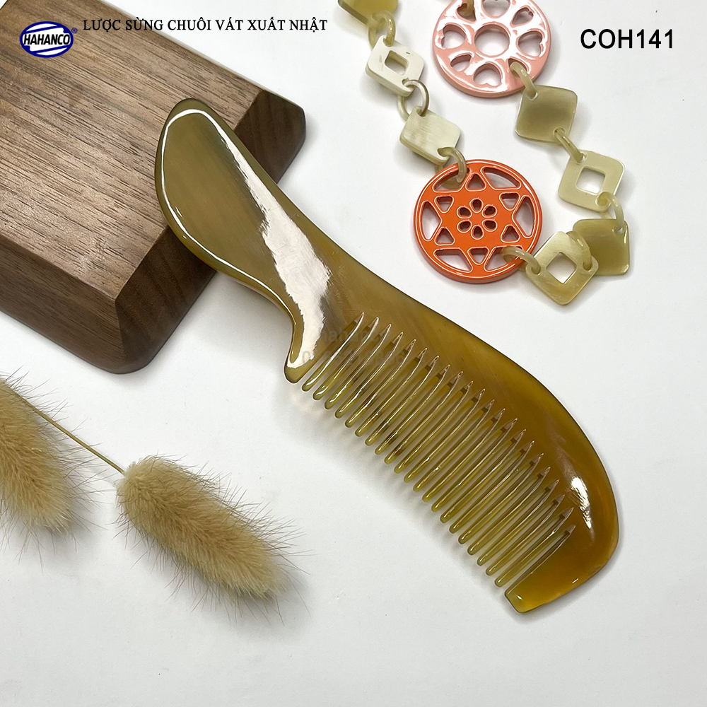 Lược sừng xuất Nhật Lược chuôi vát tiện dụng