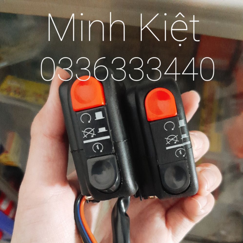 Cùm công tắc on/ off/ đề cho nhiều loại xe máy - đồ chơi xe máy minh kiệt