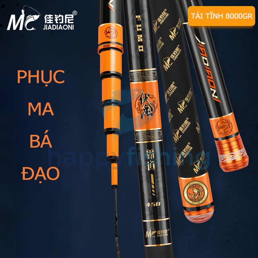 Cần Phục Ma Bá Đạo Chính Hãng Có Bảo Hành Theo Công Ty. Cần câu tay 6h chính hãng MC phù hợp săn hàng và ưa bạo lực