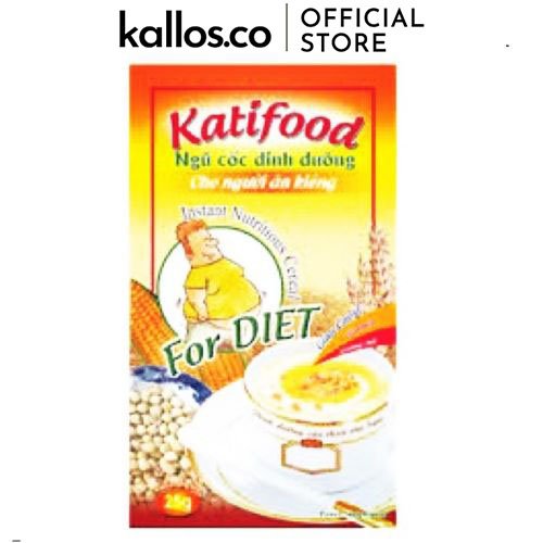 [HCM][TEM CHÍNH HÃNG] Bột ngũ cốc ăn kiêng ngũ cốc giảm cân Katifood 500g