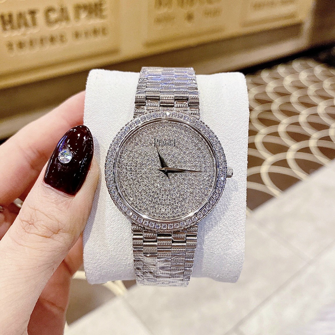 [HCM]Đồng hồ nữ dây kim loại PlAGET size 28mm và 36mm fullbox chuẩn cho mọi cổ tayĐồng hồ nữ chống nướcĐồng hồ nữ cao cấp