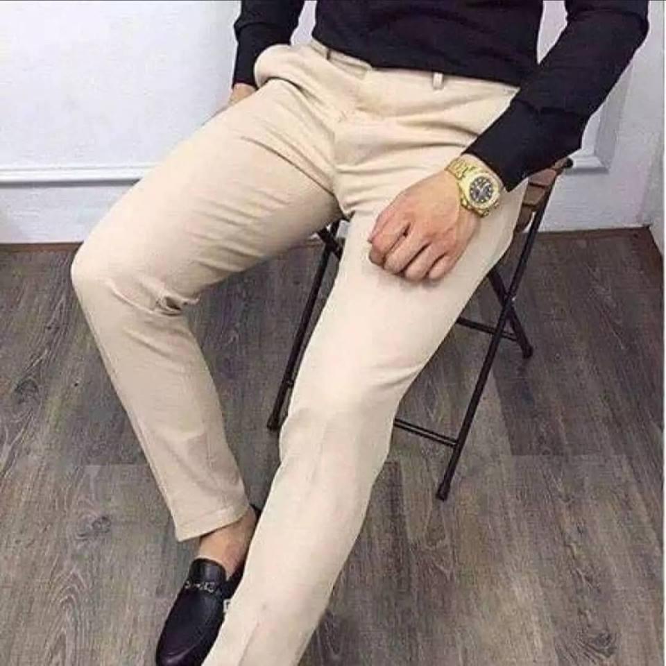 (VẢI XUẤT DƯ) QUẦN ÂU NAM HÀN QUỐC HOT 2019 (TRắng Bạch Công Tử)