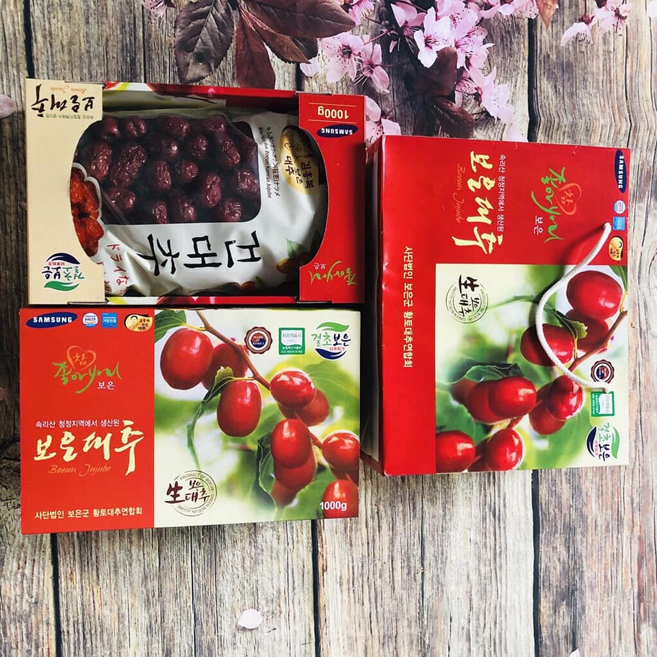 Táo đỏ hàn quốc sấy khô 1 kg