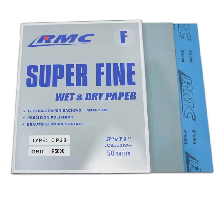 Xấp 10 Tờ Giấy Nhám Mịn RMC CP38 số 3000-5000 Grit Khổ A4 - Trường Thịnh Sài Gòn