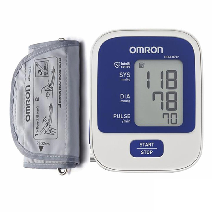Máy đo huyết áp bắp tay điện tử Omron 8712 bảo hành chính hãng 5