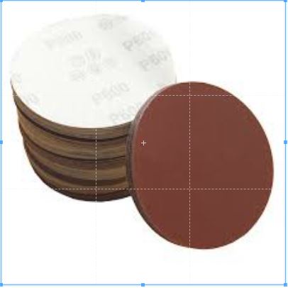 5 tờ giấy nhám đĩa tròn 180mm đủ số p80-p800