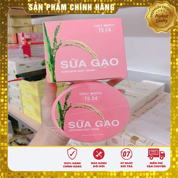 Kem body sữa gạo Cosy White