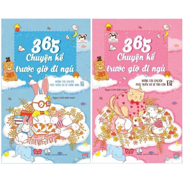 Sách - combo 2 cuốn 365 chuyện kể trước giờ đi ngủ
