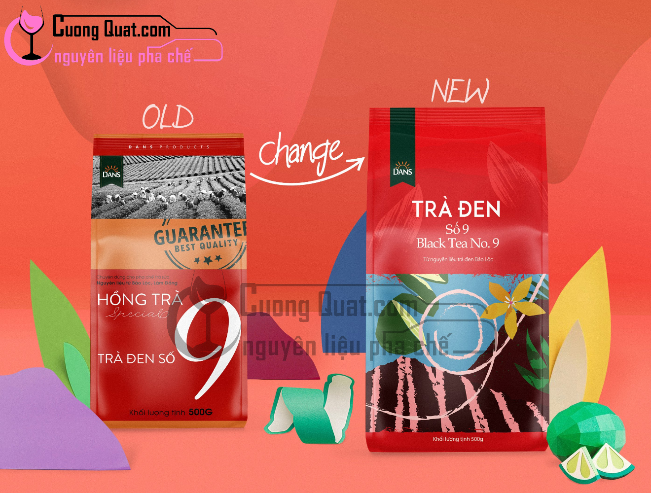 Hồng trà số 9 dans gói 500gr
