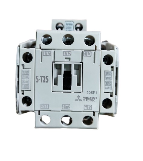 Khởi động từ mc mitsubishi s-t25 ac200v 30a 15kw