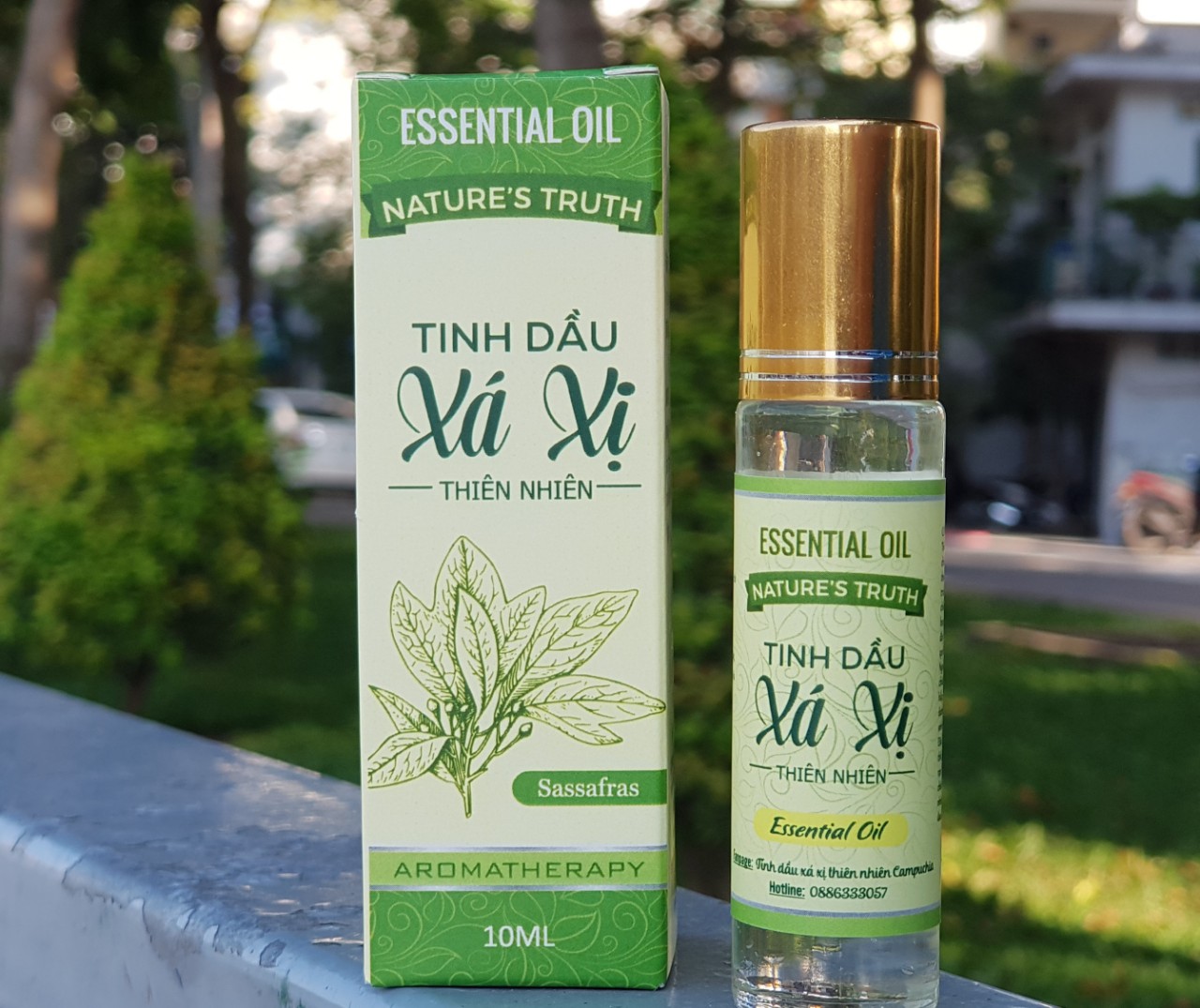 Tinh dầu xá xị nguyên chât 10ml