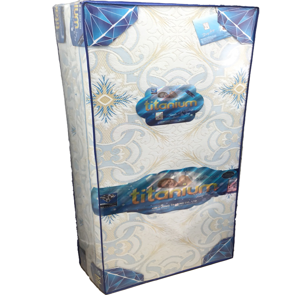 Nệm cao su kim cương bông ép 1m4x2mx10cm gấp 3