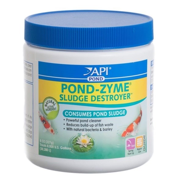Làm sạch ao cá ngoài trời, trong nhà API-Pond-Zyme làm sạch nước ao cá phân hủy chất thải và rêu tảo gây ra nước đục. Hỗ trợ bộ lọc nước, chống tắt nghẽn