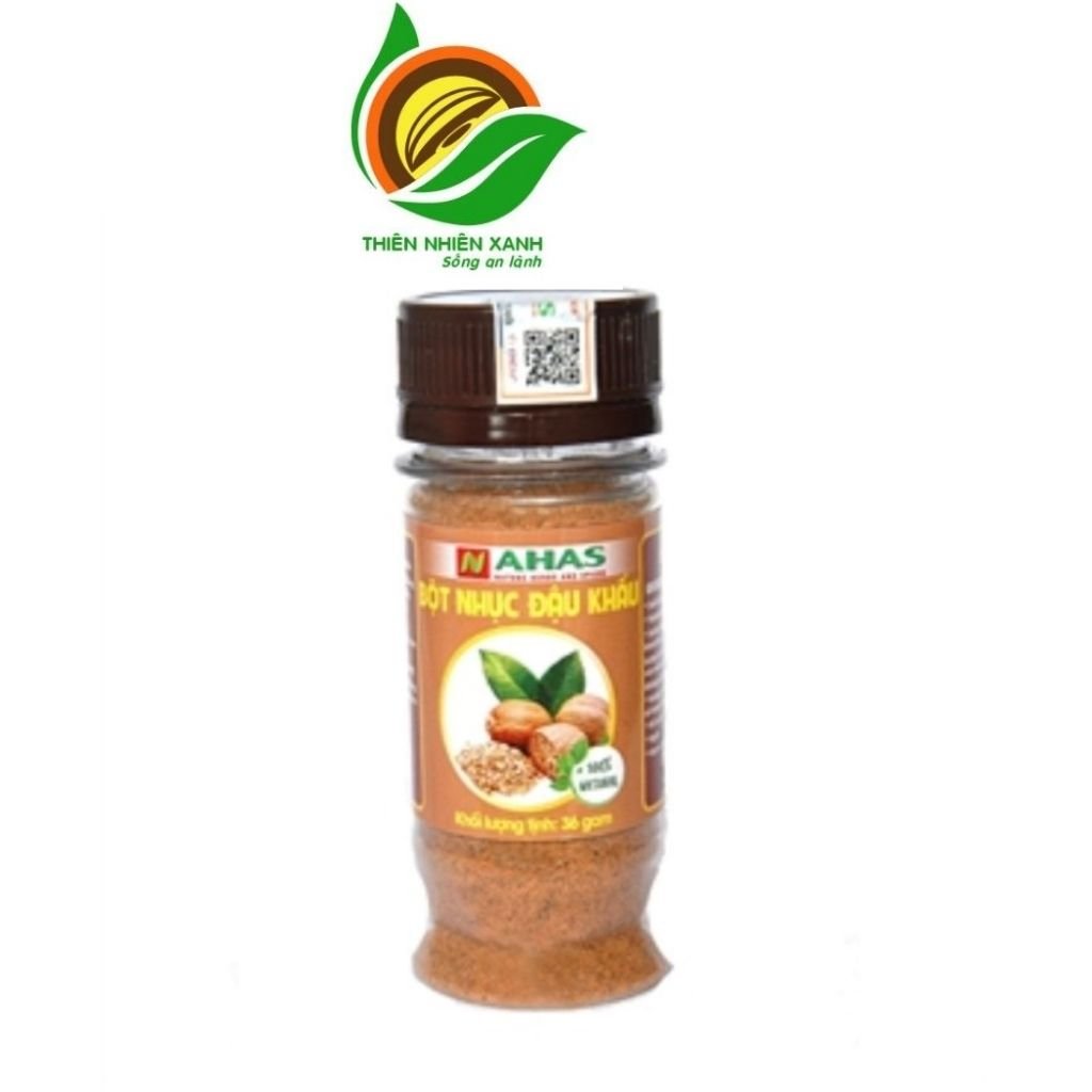 Bột nhục đậu khấu (Ground Nutmeg)  Nahas 36g làm bánh, xúc xích - Thiên Nhiên Xanh Nông Sản An Toàn