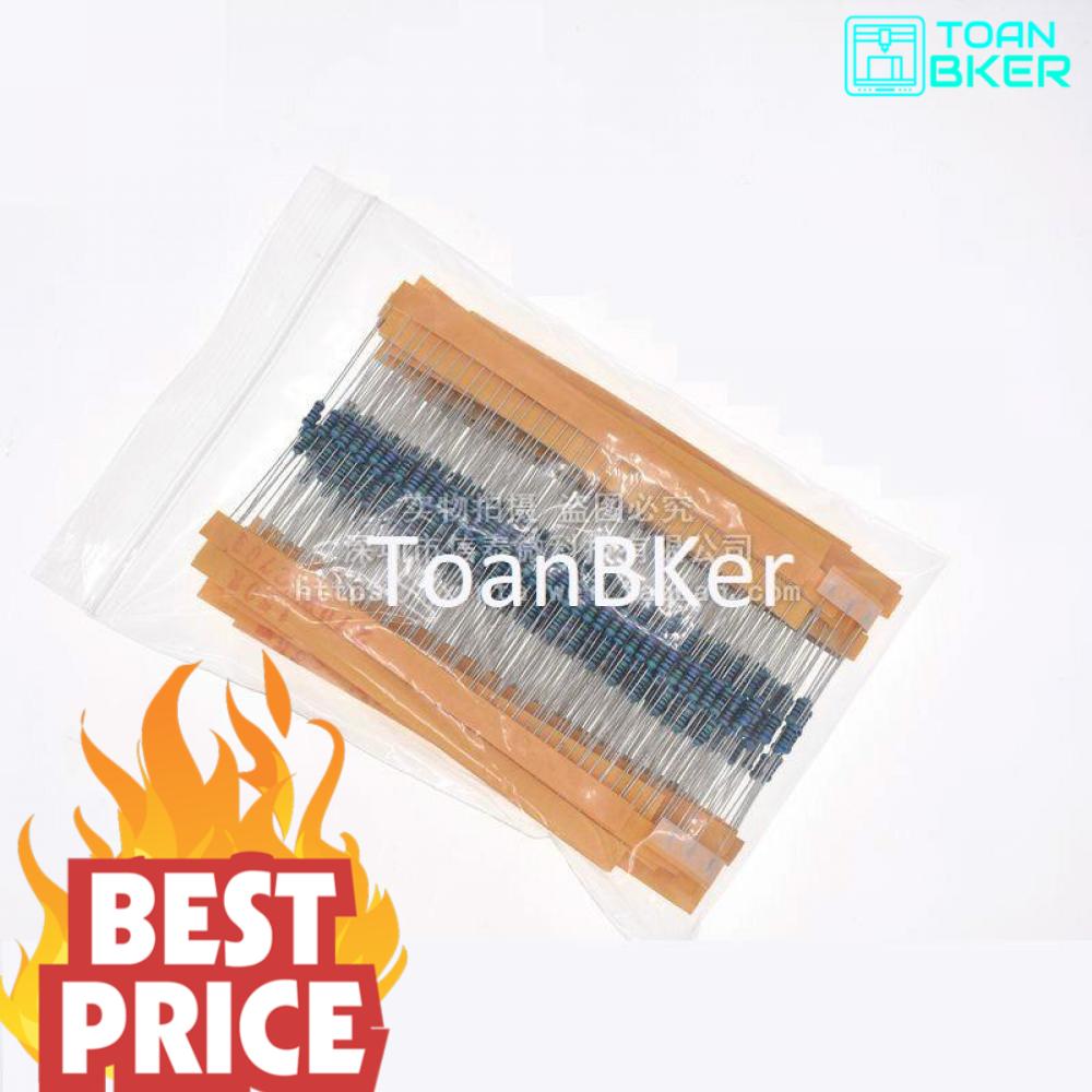 Túi 20 loại điện trở xịn thông dụng 1/4W sai số 1%