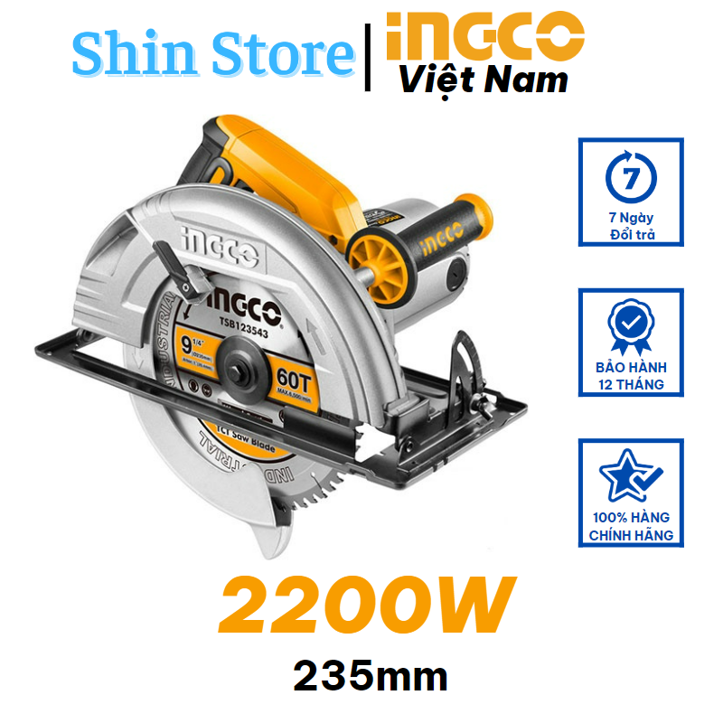 Máy cưa gỗ ingco 2200w cs2358 -shinstore