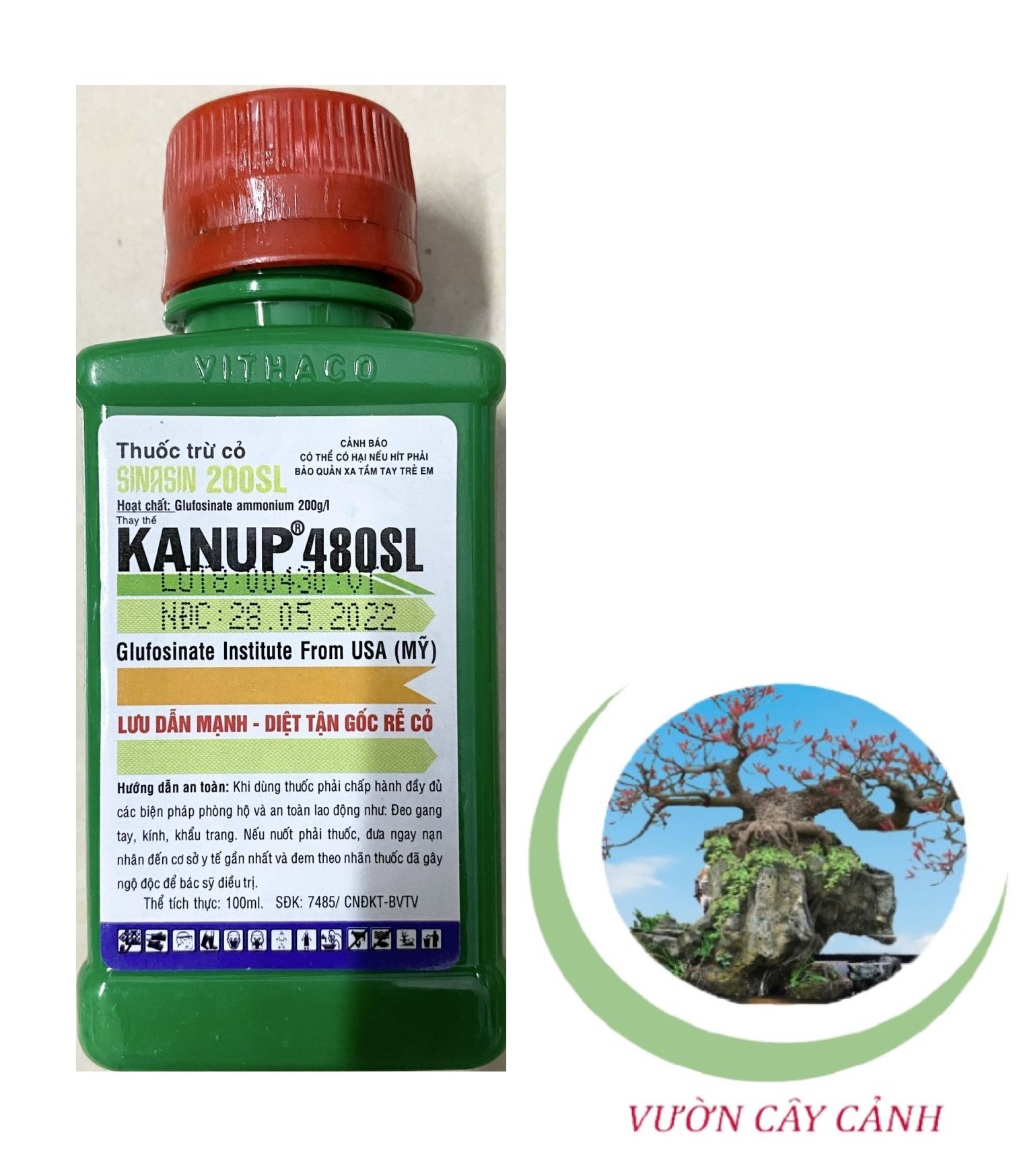 Kanup 480SL USA Sinasin 200SL Thuốc trừ cỏ lưu dẫn - #071B# 100ml