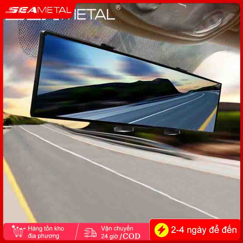 Gương chiếu hậu cầu lồi SEAMETAL gắn xe ô tô với tầm nhìn rộng chuyên dụng