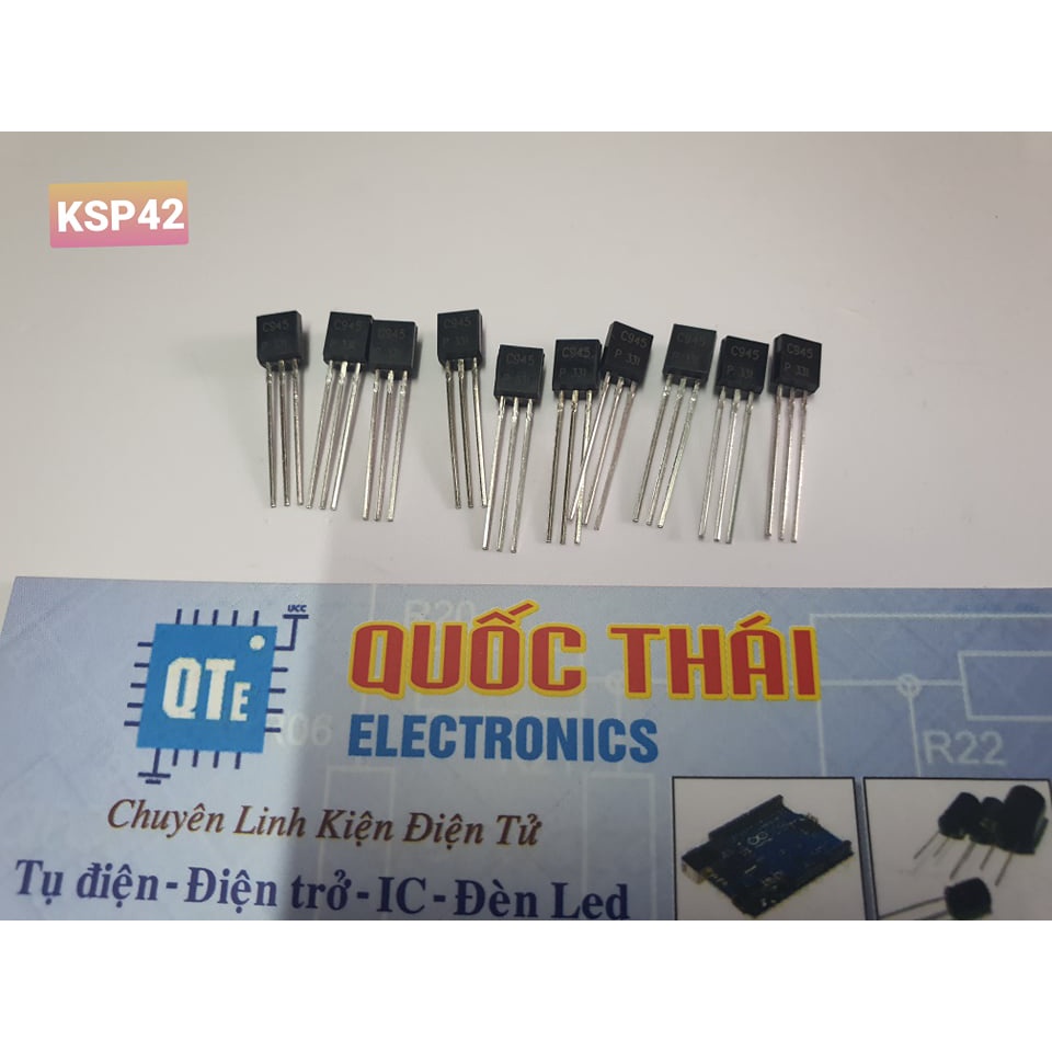 Combo 10 transistor ksp42