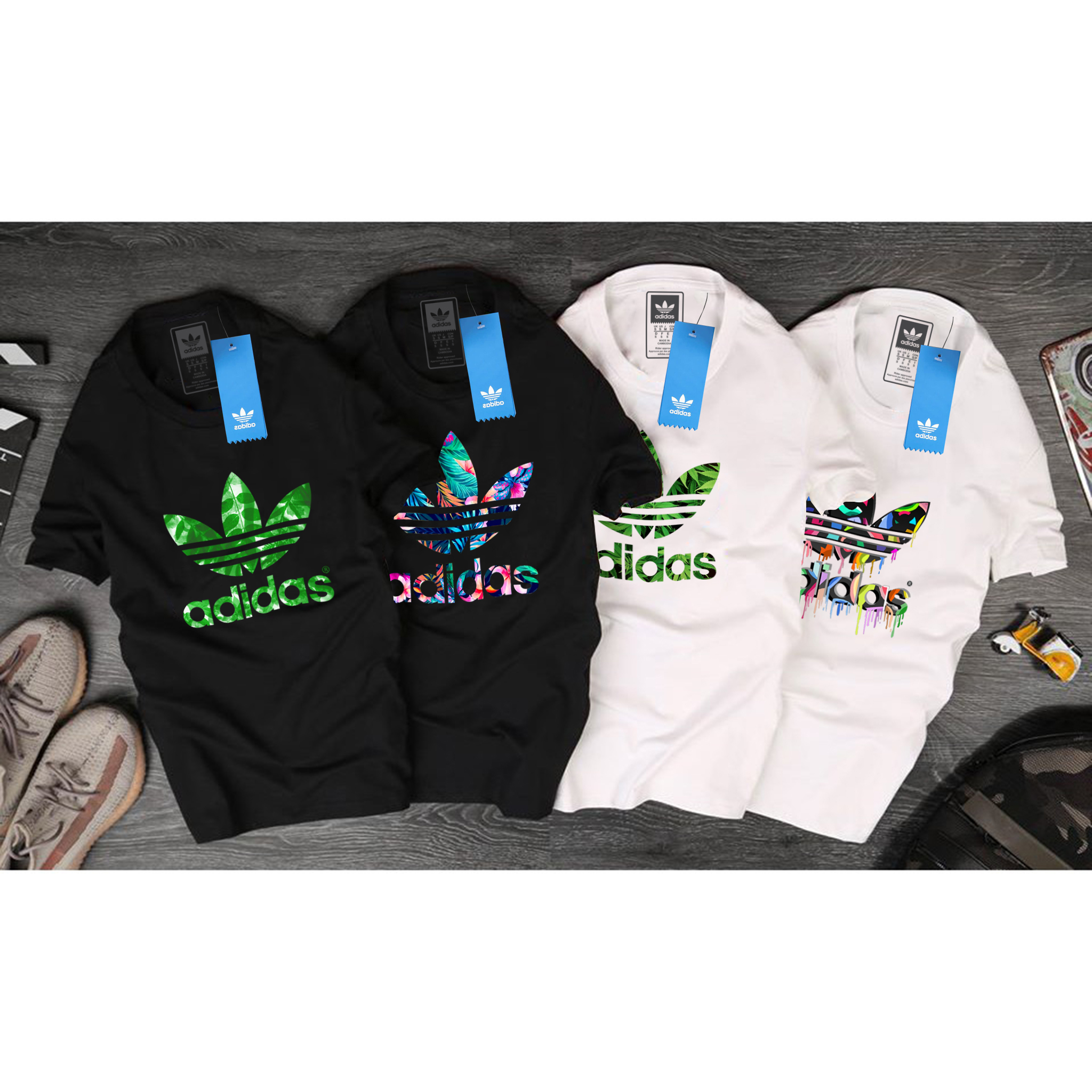 Áo phông adidas nam nữ chính hãng 100% cotton mẫu 05 - 08