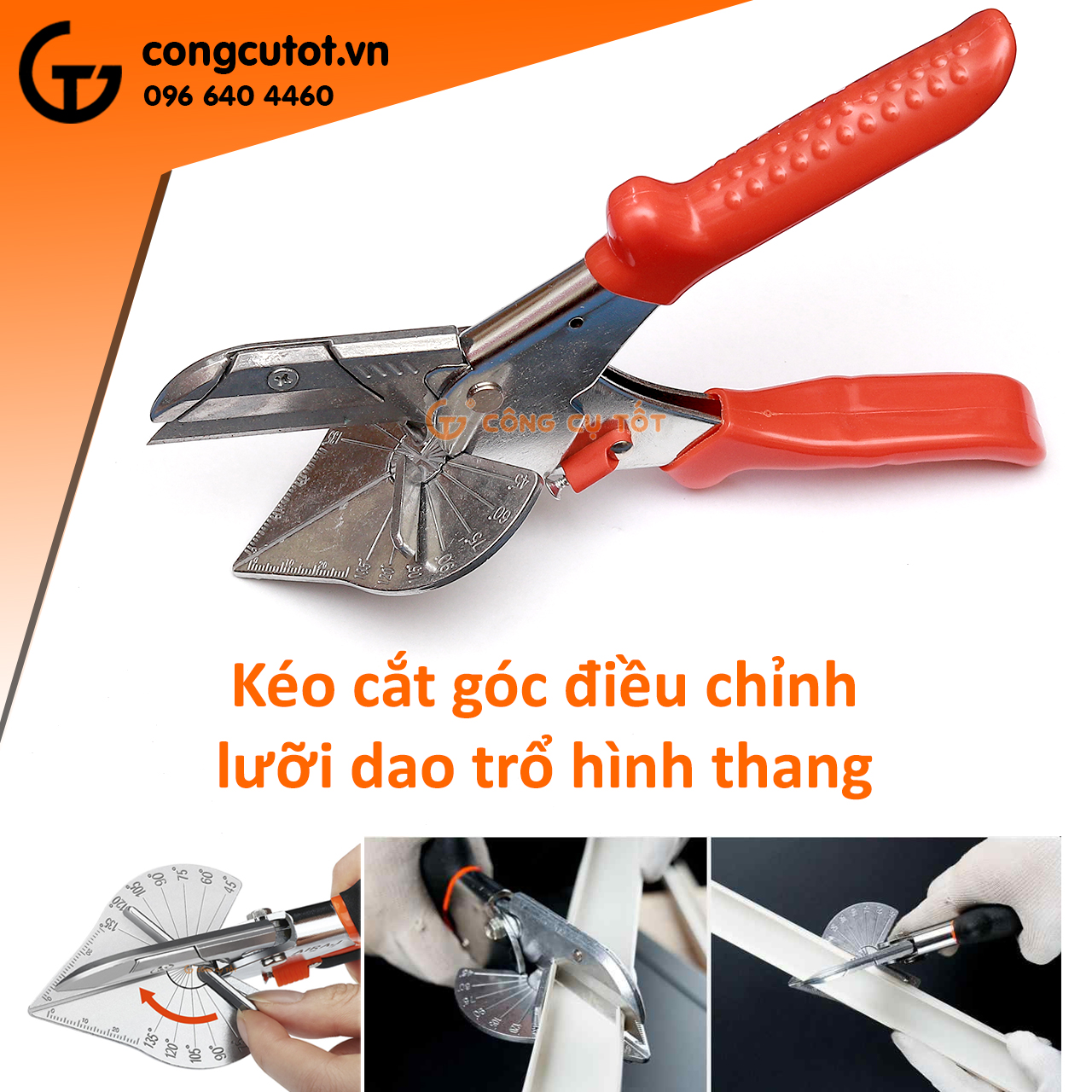 Kìm cắt góc có điều chỉnh