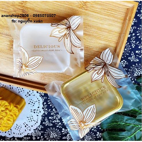 Khay túi trung thu hoa thủy tiên 125gr