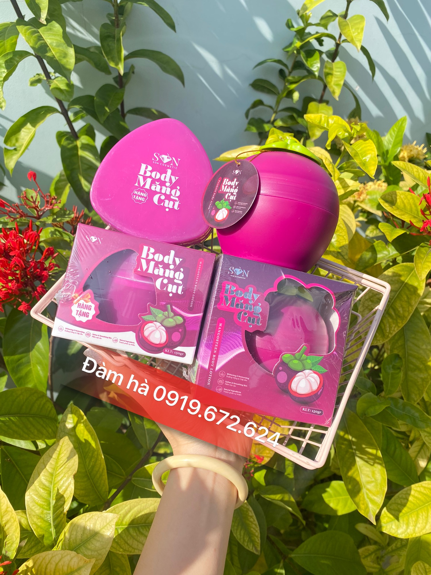 Kem Body Măng Cụt SON Cosmetic dưỡng trắng body [MUA1TẶNG1] sỉ giá tốt