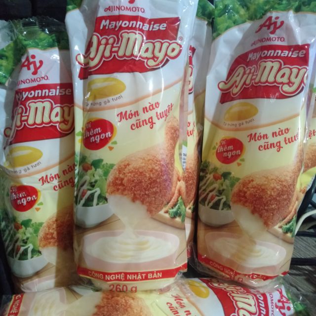 chai Sốt lớn mayonnaise AJi- mayo [260g]