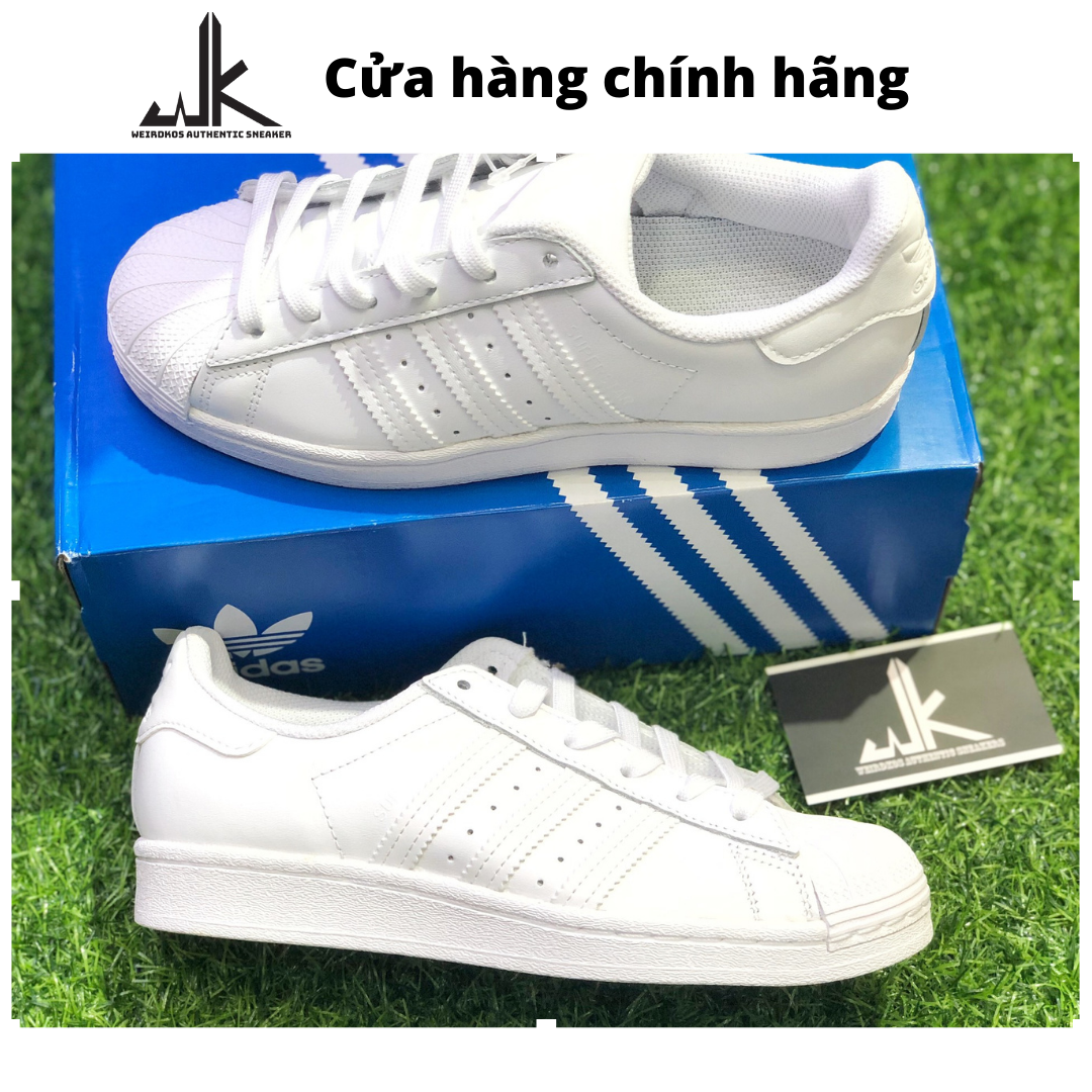 Giày adidas superstar all white eg4960