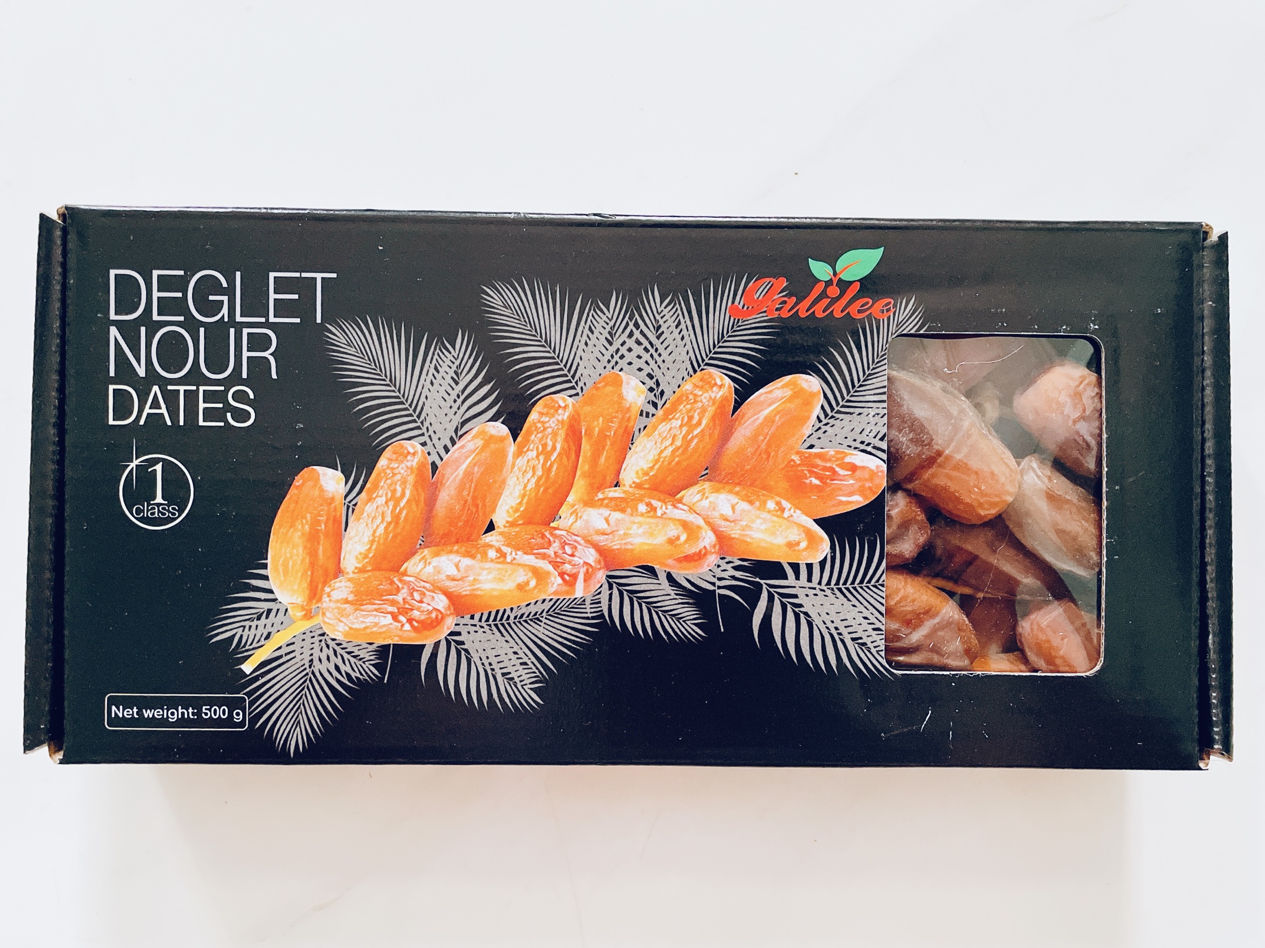 Chà là khô nguyên cành deglet nour israel 500g