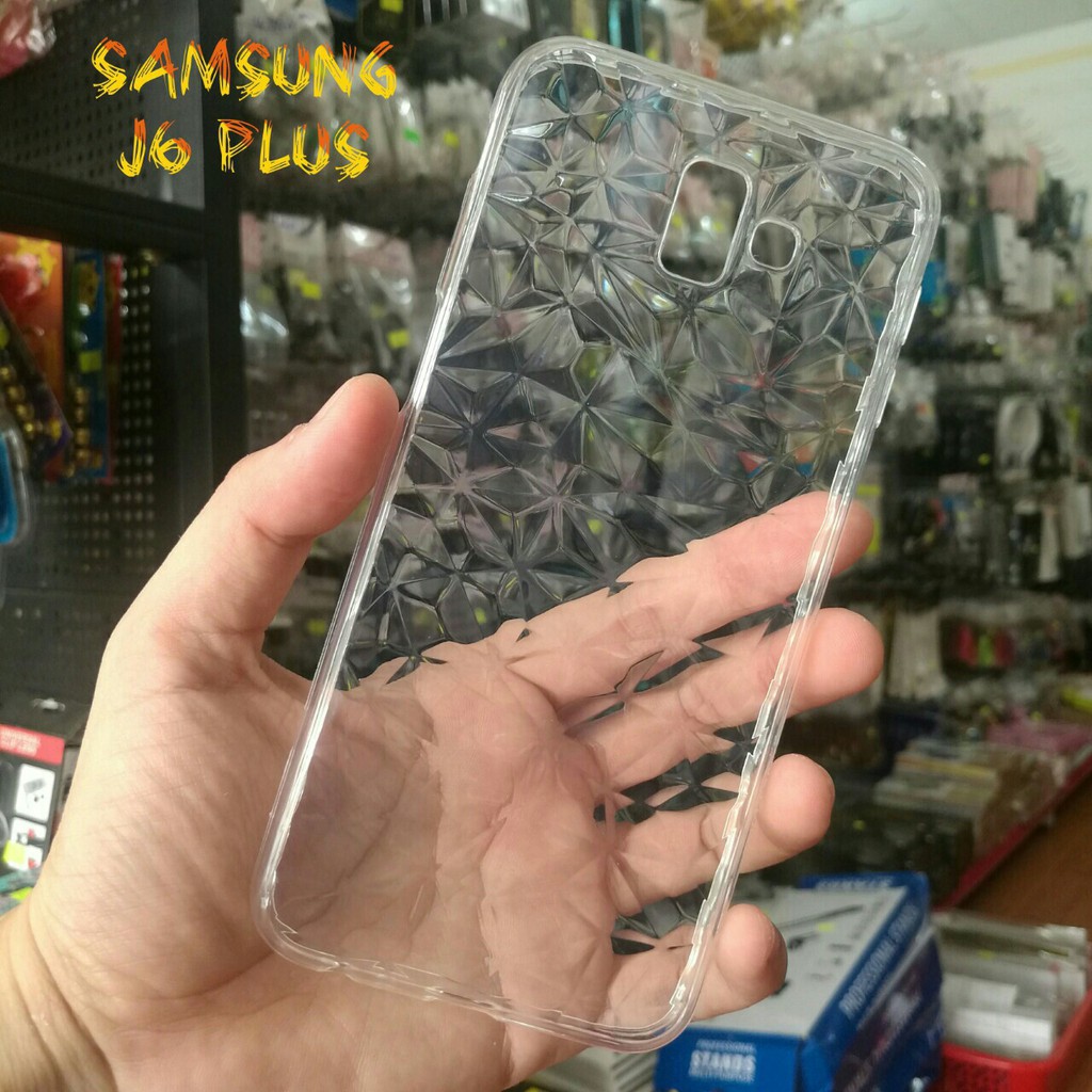 Ốp lưng Samsung Galaxy J6 Plus/ J6 Prime / j610 trong suốt 3D siêu đẹp