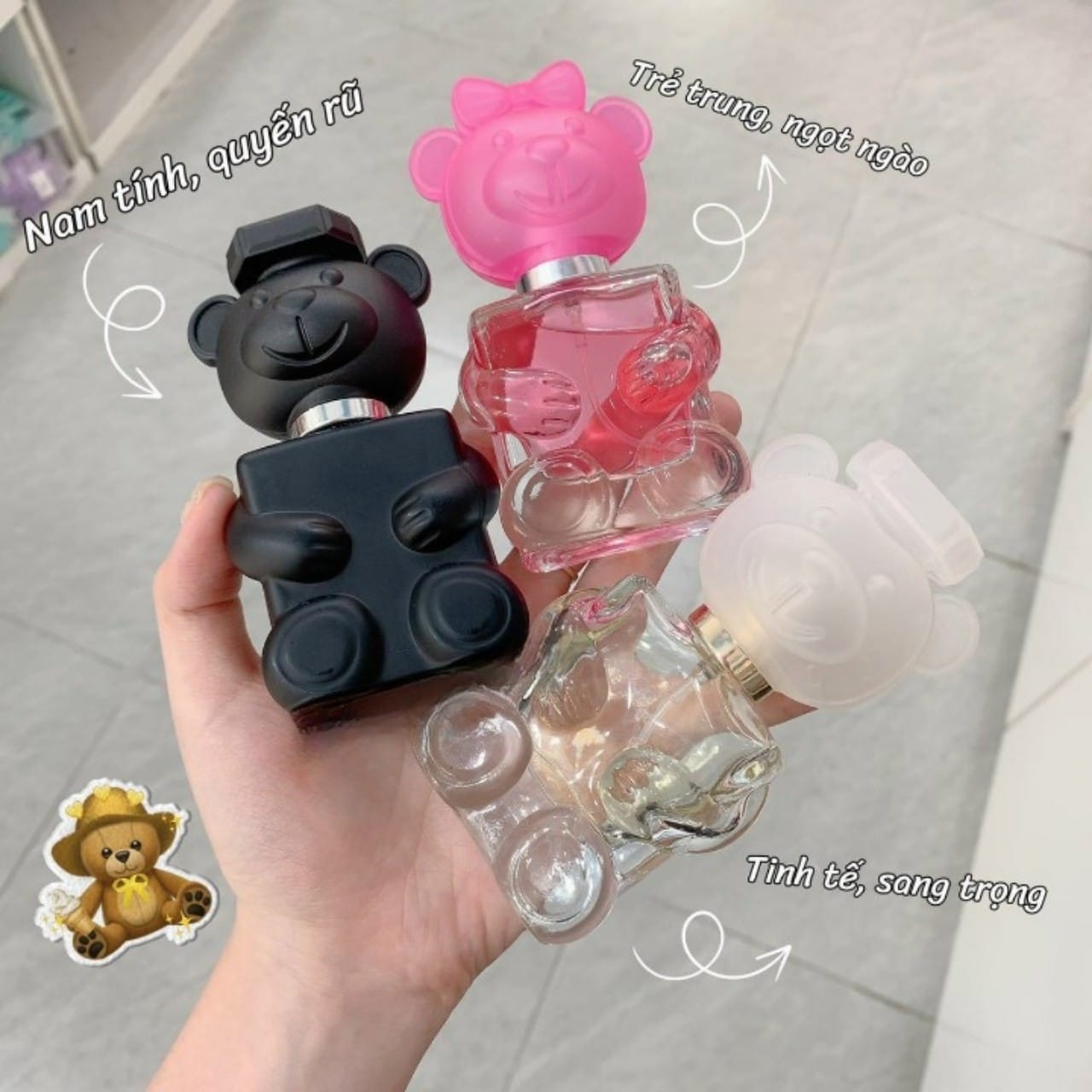 Nước hoa gấu moscow karri toy 2 - 30ml