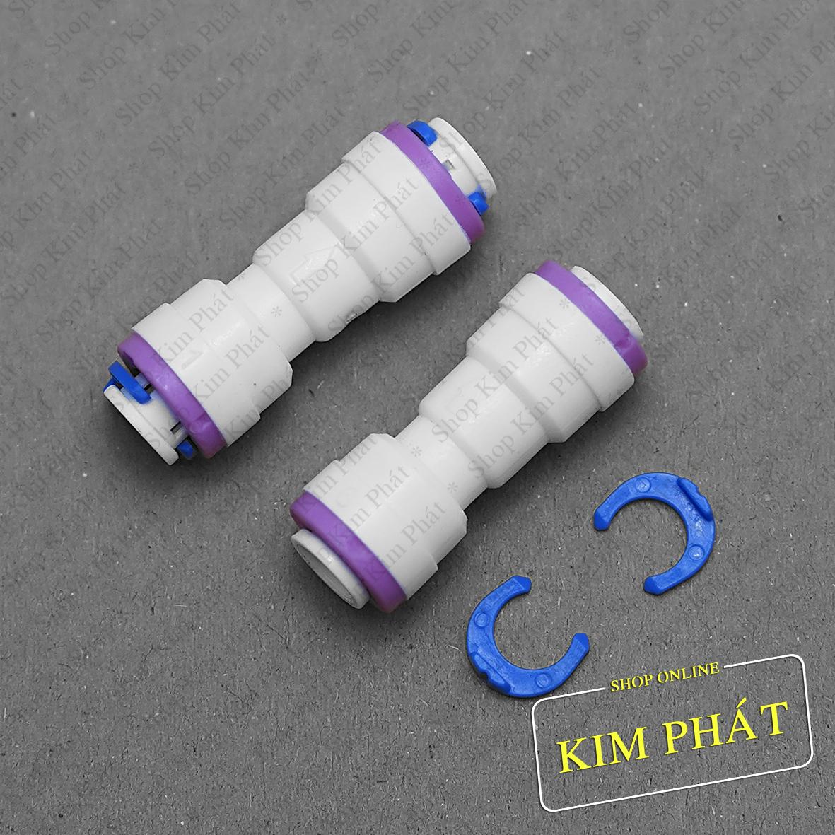 Bộ 2 van 1 chiều nối nhanh 2 đầu dây 6