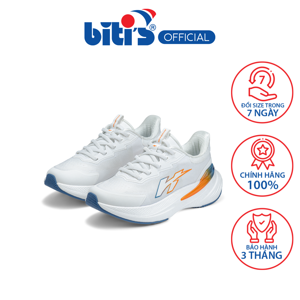 Giày Thể Thao Biti's Hunter Easy Fit Nam - Nữ Màu Cam HSM012001CAM/HSW012001CAM