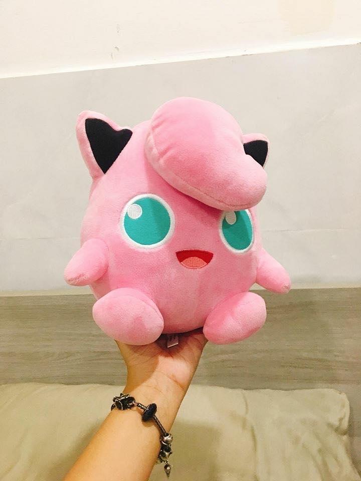 Gấu bông Pokemon - Purin jigglypuff hồng dễ thương béo ú