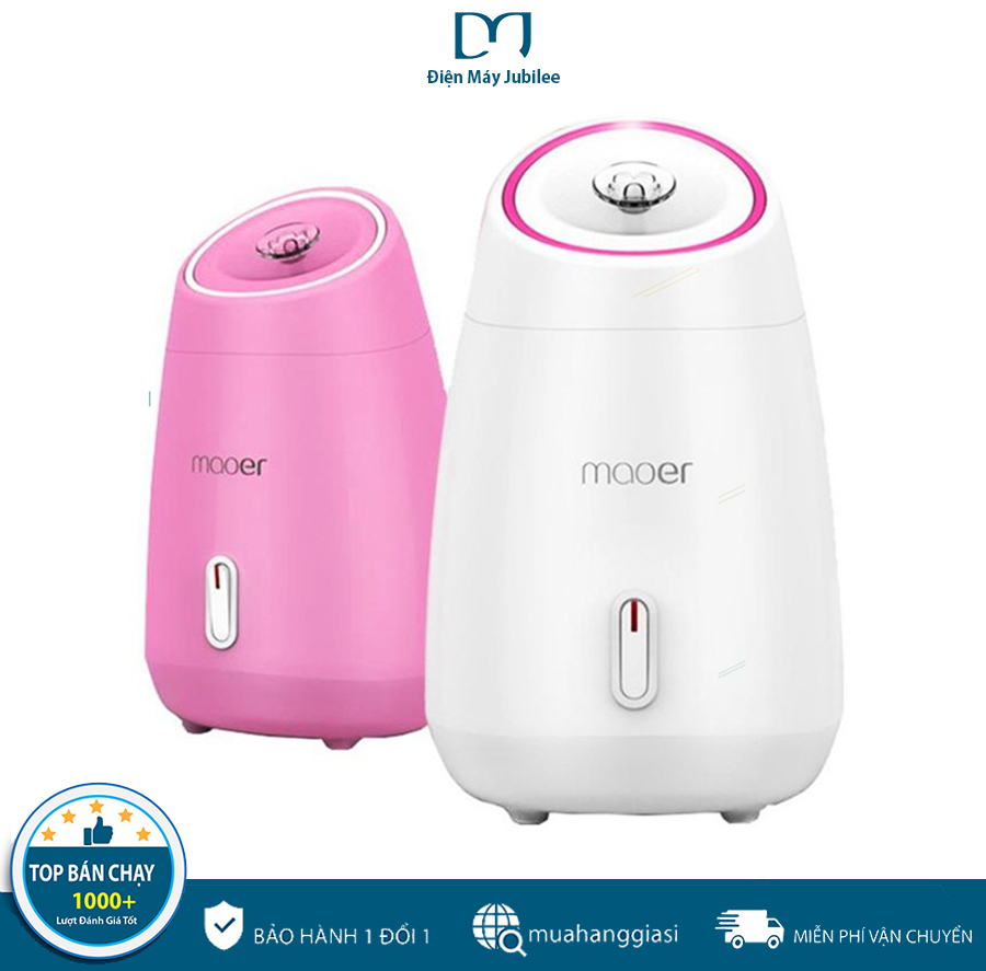 [ CÓ HÀNG SỐ LƯỢNG ÍT ] Máy Xông Hơi Mặt Của Hàn Quốc, Máy Xông Mặt Thảo Dược Maoer, Cho Làm Da Mịn Màng, Làm Nhỏ Lỗ Chân Lông Nhanh Chóng - BẢO HÀNH 1 ĐỔI 1