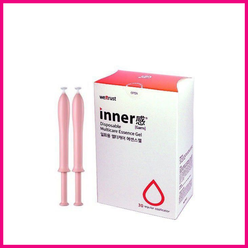 Inner Gel Đũa Thần Giảm Viêm, Giảm Khuẩn,Se Khít Vùng Kín - Set 5 Que - Có 3 Màu Cam / Hồng / Xanh