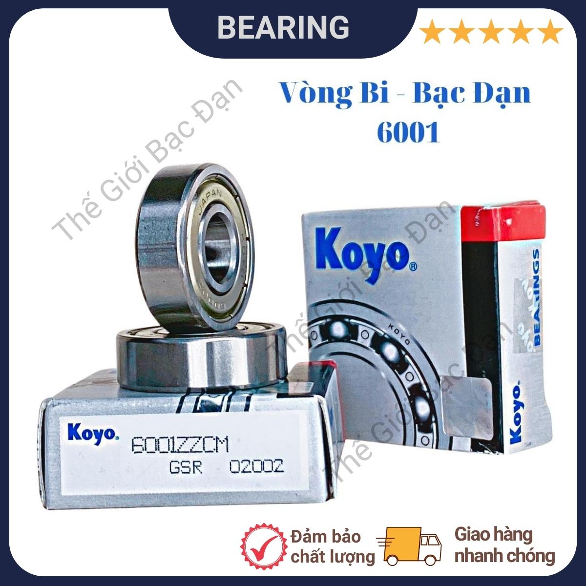 Vòng bi bạc đạn 6001 zzcm koyo -thế giới bạc đạn