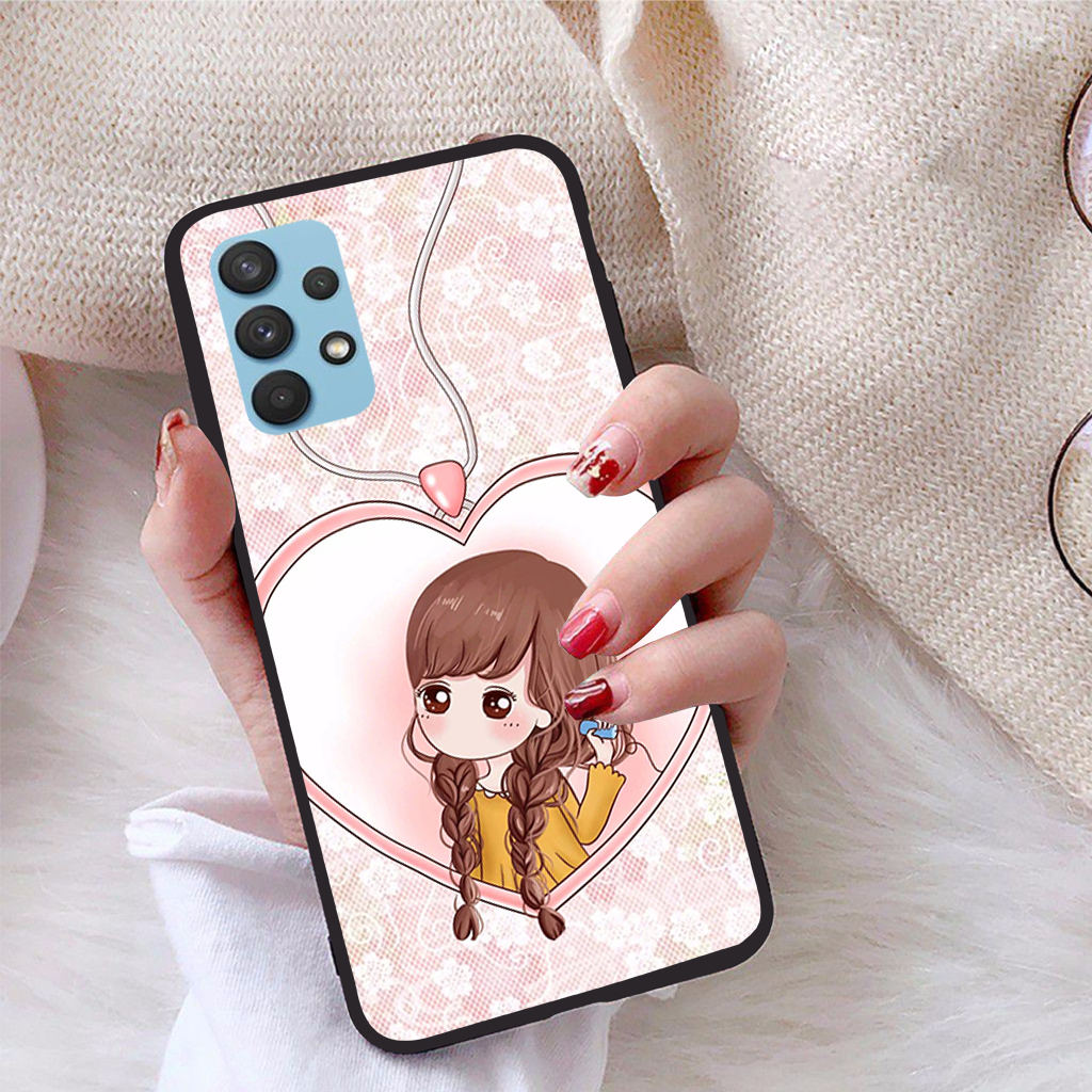 [HCM]Ốp lưng iCase dành cho Samsung Galaxy A32 Phiên bản 4G TGDD viền dẻo TPU BST Ốp đôi