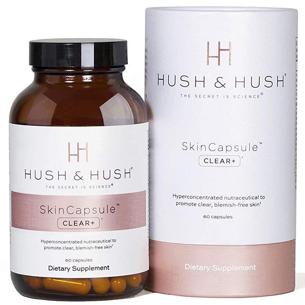 Viên Uống Hush & Hush SkinCapsule Clear Giúp Giải Quyết Triệt Để Vấn Đề Da