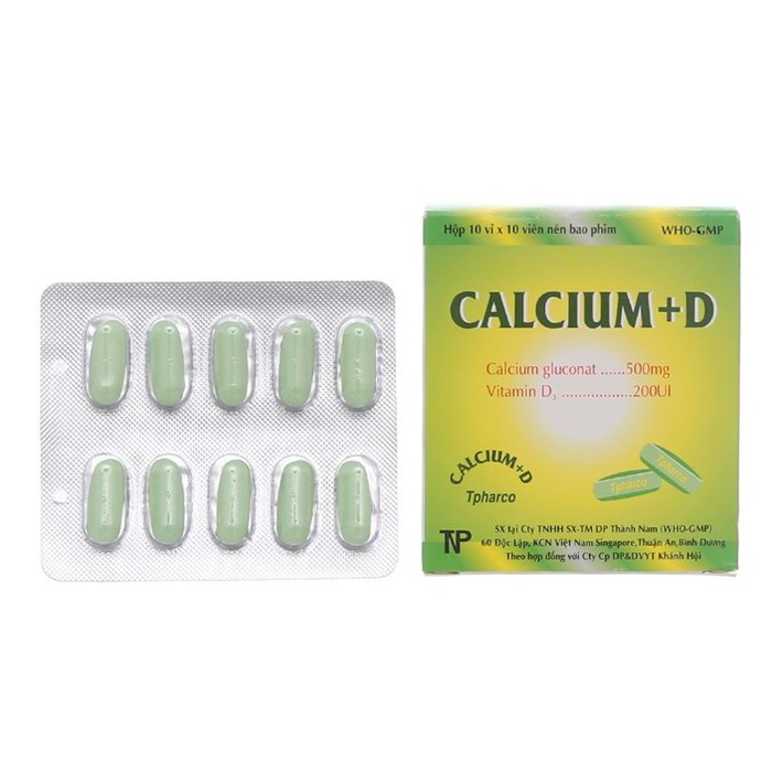 CALCIUM + D FOURDIPHAR - Bổ sung calci H100V