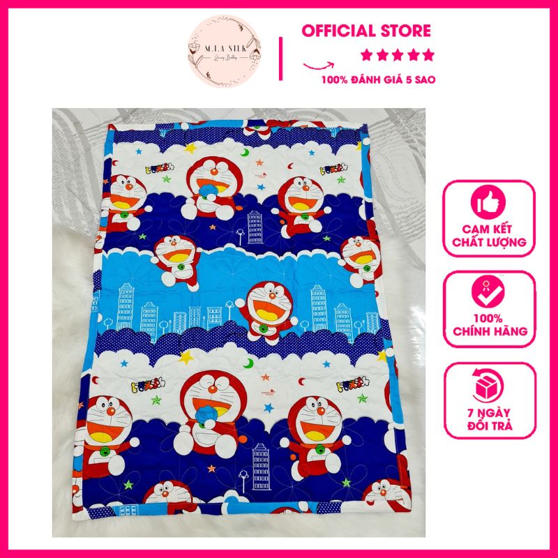 Mền Cotton Thắng Lợi Cho Bé 100% Vải Cotton, Mền(Chăn) Cho Bé Có Chần Bông(Gòn),Mền Cho Bé Đi Học Đủ
