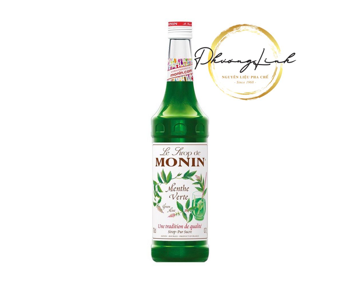 Syrup vị bạc hà xanh hiệu monin thể tích chai 730ml hàng nhập khẩu malaysia sản phẩm đúng như mô tả 100%