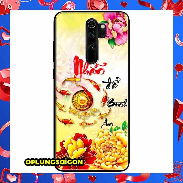 Ốp lưng dành cho xiaomi redmi note 8 / redmi note 8 pro mẫu thư pháp nhẫn bình an