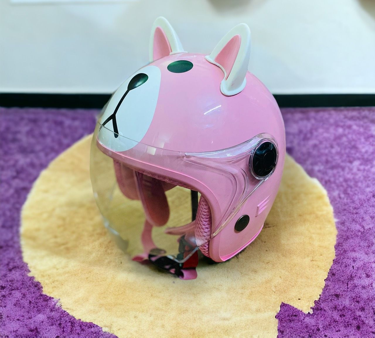  Nón bảo hiểm 3 4 trẻ em 4tuổi >12 tuổi lót theo màu nón 