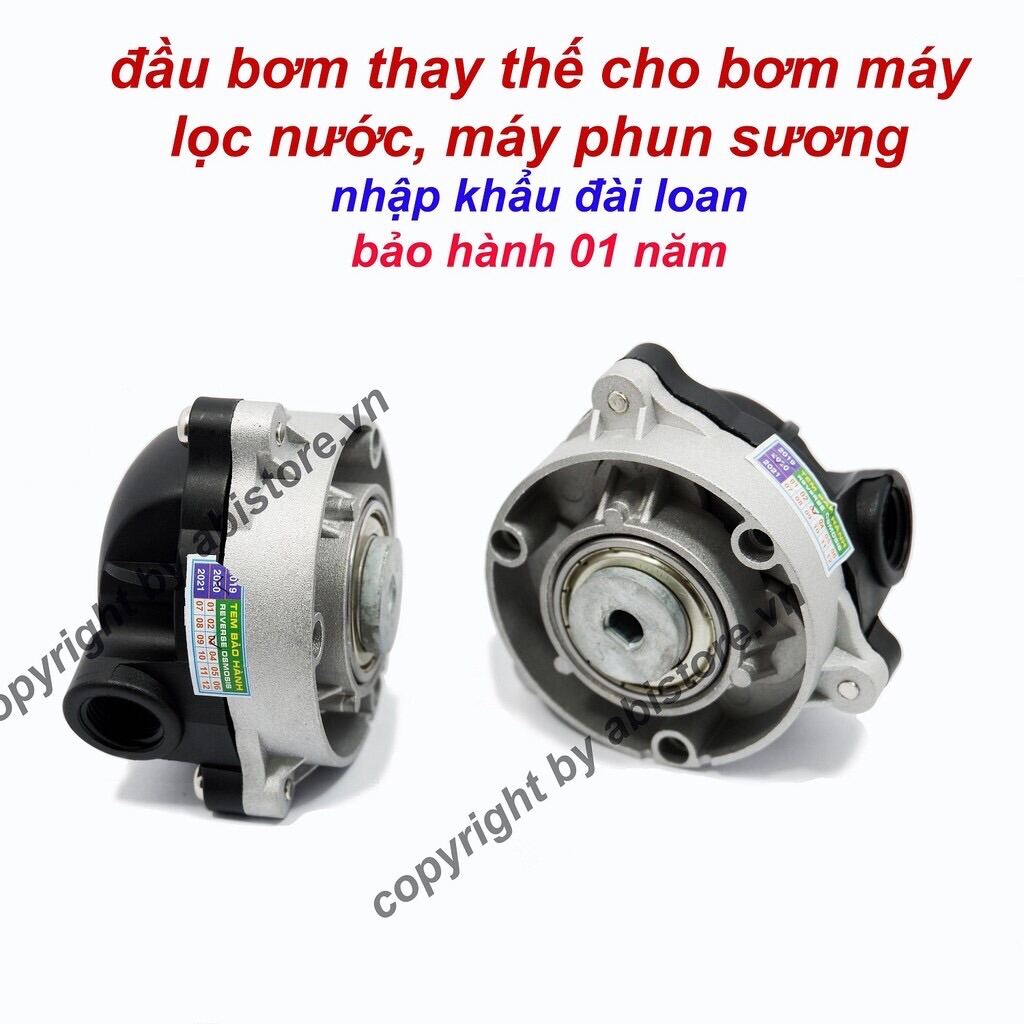 Đầu bơm máy lọc nước máy phun sương made in taiwan