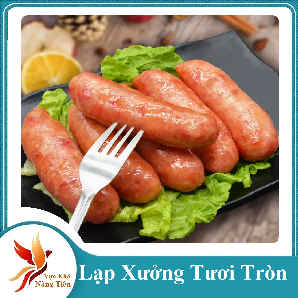 Lạp xưởng tươi chuẩn vị (Ăn Là Ghiền) - 300GR